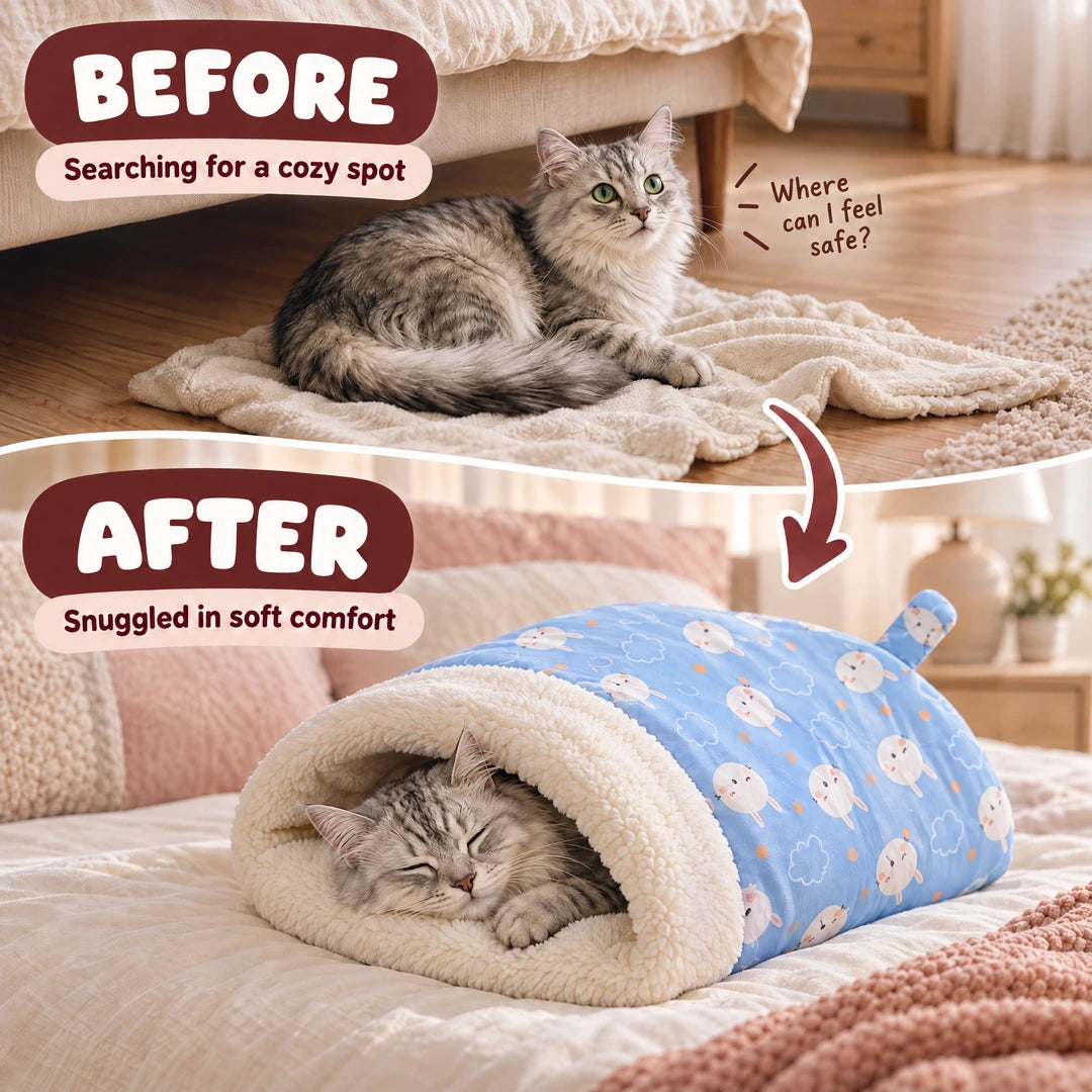Pawzy™ | Cozy Cat Sleeping Bag