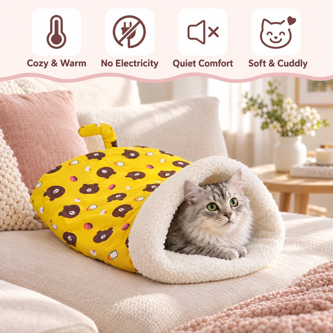 Pawzy™ | Cozy Cat Sleeping Bag